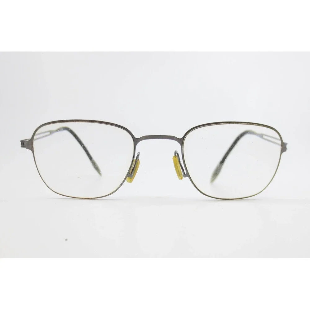 Kazuo Kawasaki MP-631 Titanium Eyeglasses Matte Grey Rectangular Frames Japan